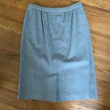 Load image into Gallery viewer, Vintage Gray Wool Pendleton Skirt